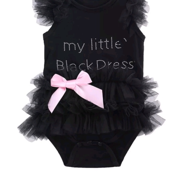 New My Little Black Dress infant Onesie - Picture 4 of 7